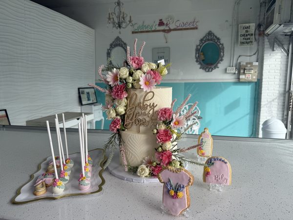 Baby shower dessert