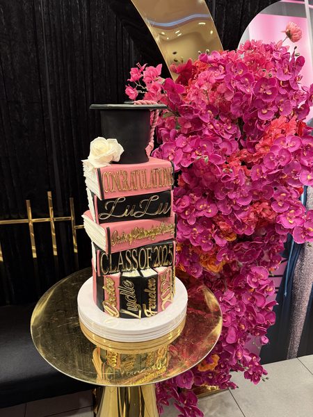 Custom fondant cake